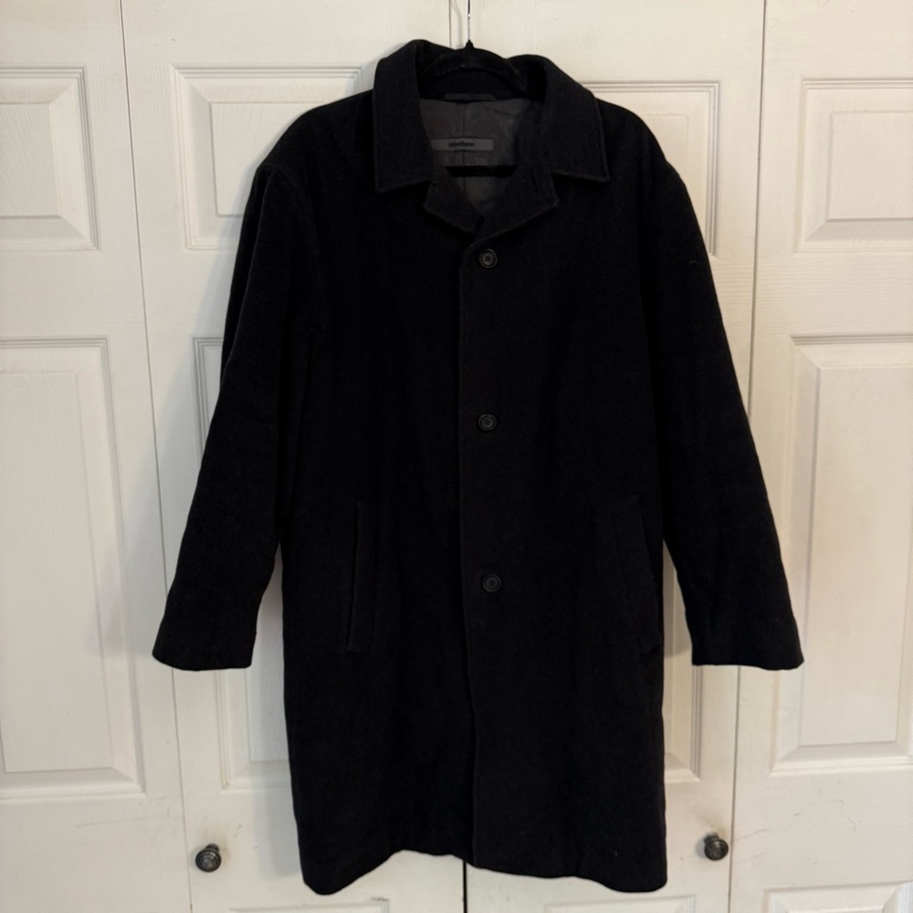 Strellson Wool Men's Classic Pea Coat Large